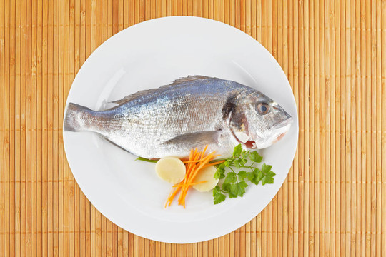 新鮮的魚