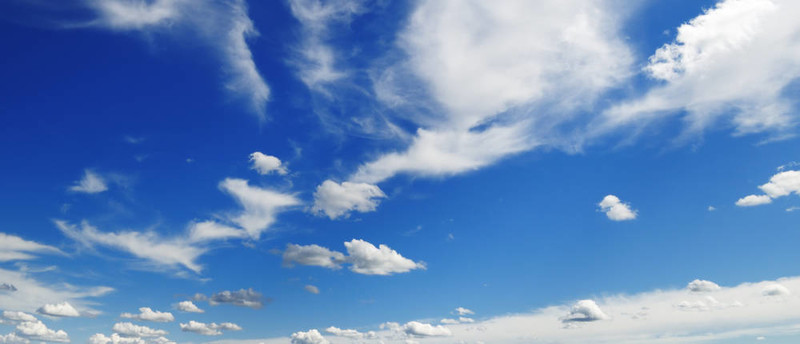 藍(lán)色的天空