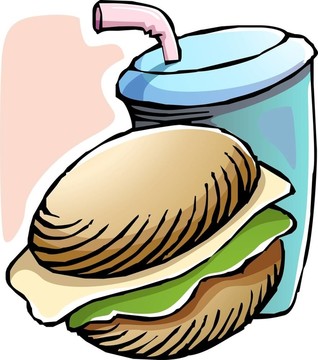 彩色烘烤食品