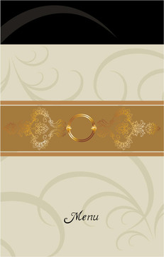 復(fù)古菜單封面設(shè)計(jì)