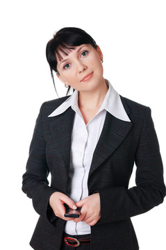 迷人的年輕女人