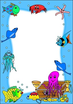 魚與海盜寶藏框架