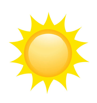 太陽圖標插畫
