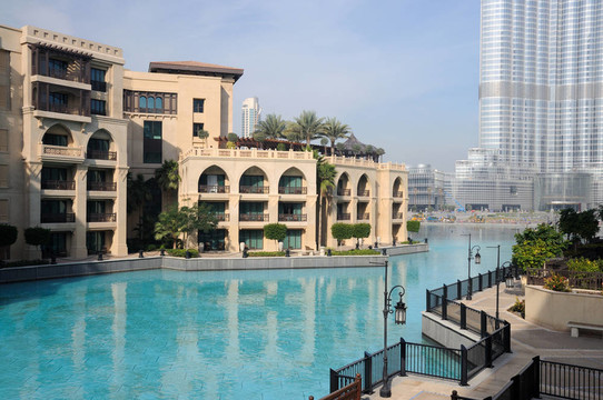 Burj Khalifa市區(qū)；迪拜、阿拉伯聯(lián)合酋長國