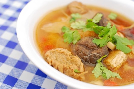 中式素菜湯