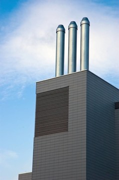 在城市的煙囪