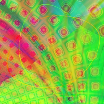 電腦生成多彩抽象壁紙