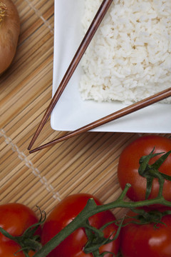 白碗里的Rice