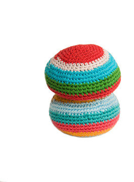 Footbag。兩球。