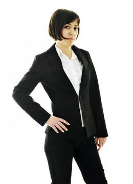 一個(gè)女商人