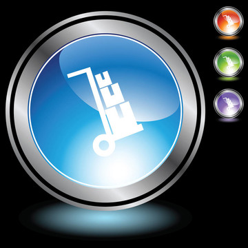 倉庫Dolly Cart Icon