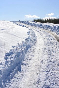 雪路關(guān)閉