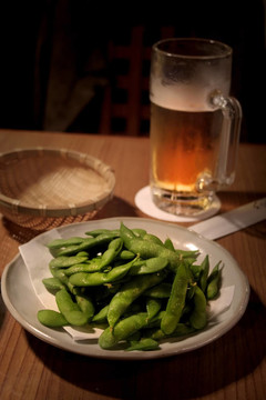 毛豆啤酒