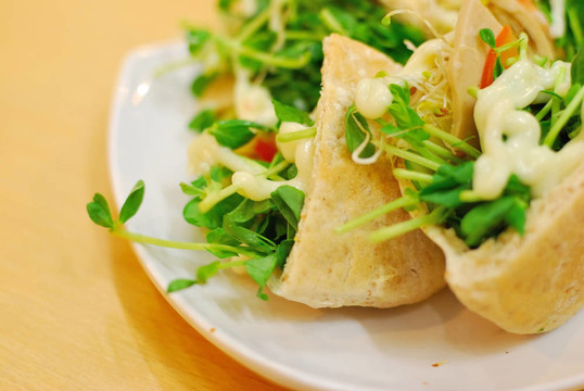 健康素食三明治