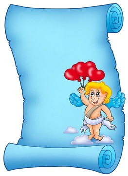 藍色羊皮紙Cupid 6