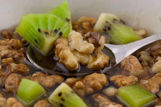 蜂蜜和堅(jiān)果