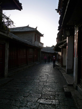 黃昏的小巷
