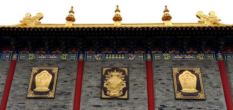 佛廟山墻 廣仁寺