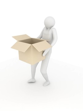 帶白色背景的3D人