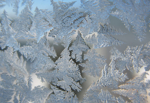 冬窗雪紋