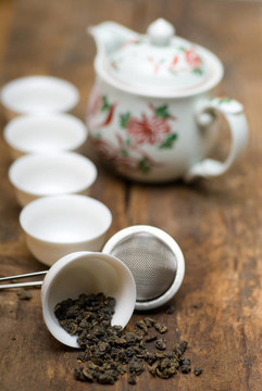綠色中國(guó)茶具