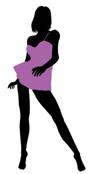 女人內(nèi)衣的輪廓