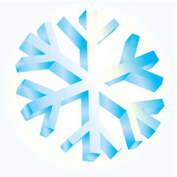 冰雪抽象風(fēng)格藍(lán)色