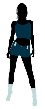 女人內(nèi)衣的輪廓