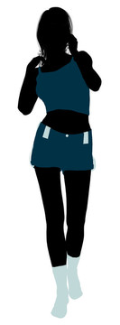 女人內(nèi)衣的輪廓