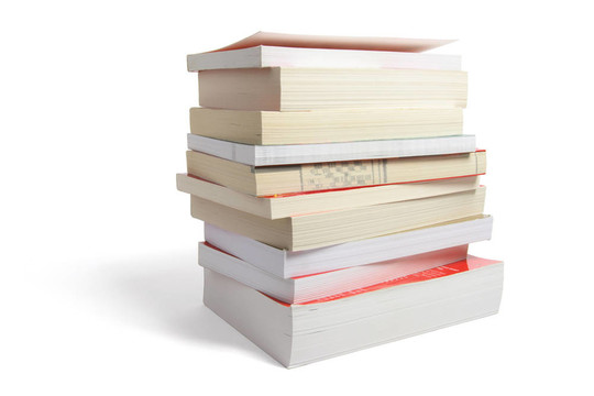 堆書