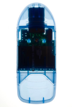 USB讀卡器剪影與帽