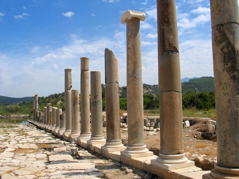 羅馬柱；Patara