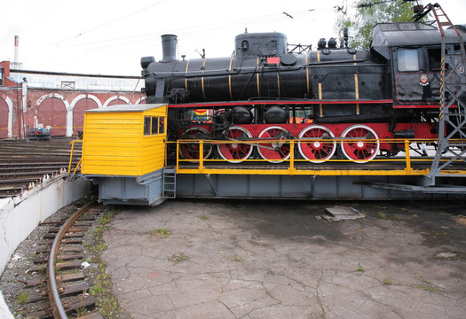 博物館蒸汽機(jī)車