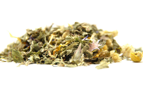 詳細(xì)但簡單的混合草藥圖像