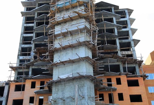 房子正在建設(shè)中