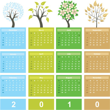日歷2010