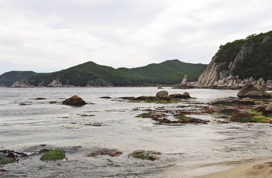 海岸的貝加爾湖