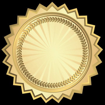 金色圓框
