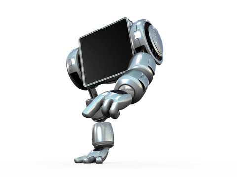 3D渲染的機器人