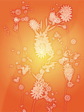 花藝主題設(shè)計(jì)插畫