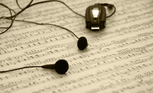 MP3播放器和耳機(jī)