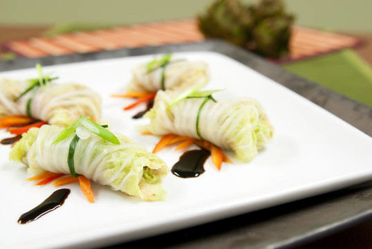 白菜卷開(kāi)胃菜