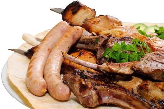 蔬菜扒肉