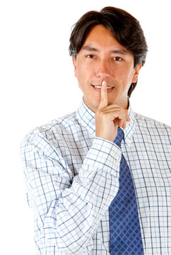 保持安靜
