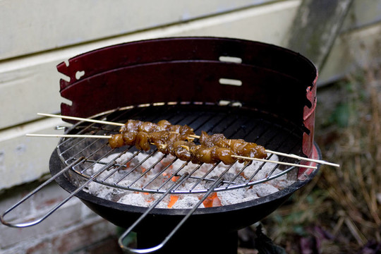 雞肉串燒烤