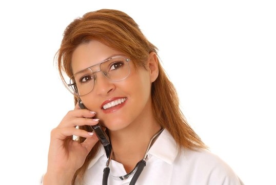 可愛的醫(yī)生或護(hù)士
