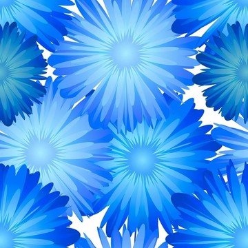 無縫背景花