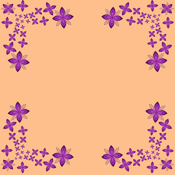 一些花