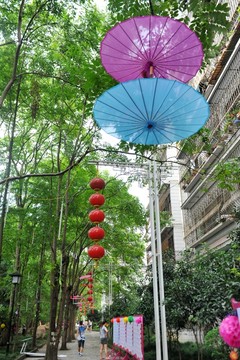 花傘走廊