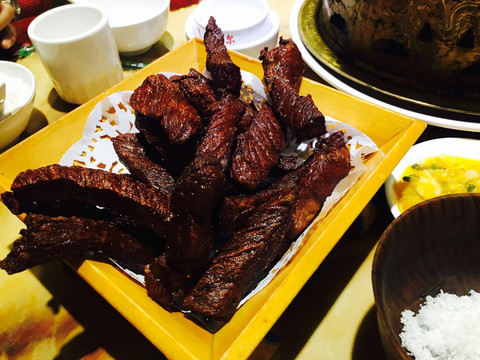 蒙古烤牛肉
